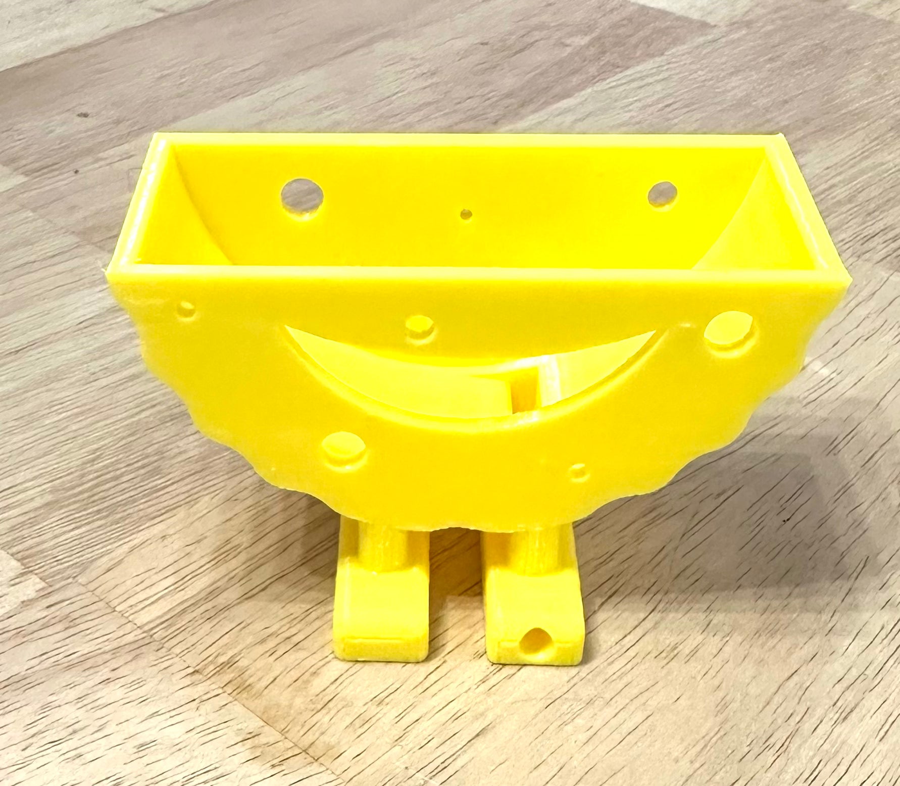 Smiley Face Sponge Holder