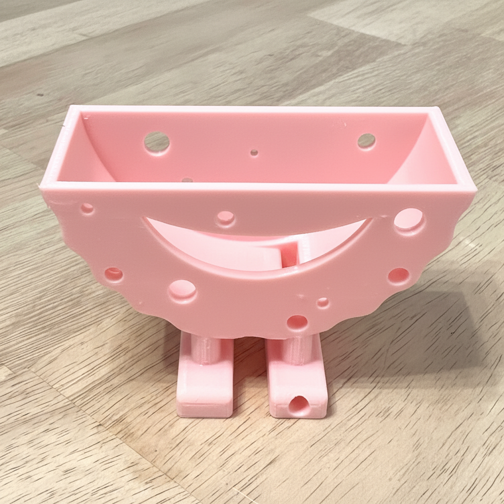 Smiley Face Sponge Holder